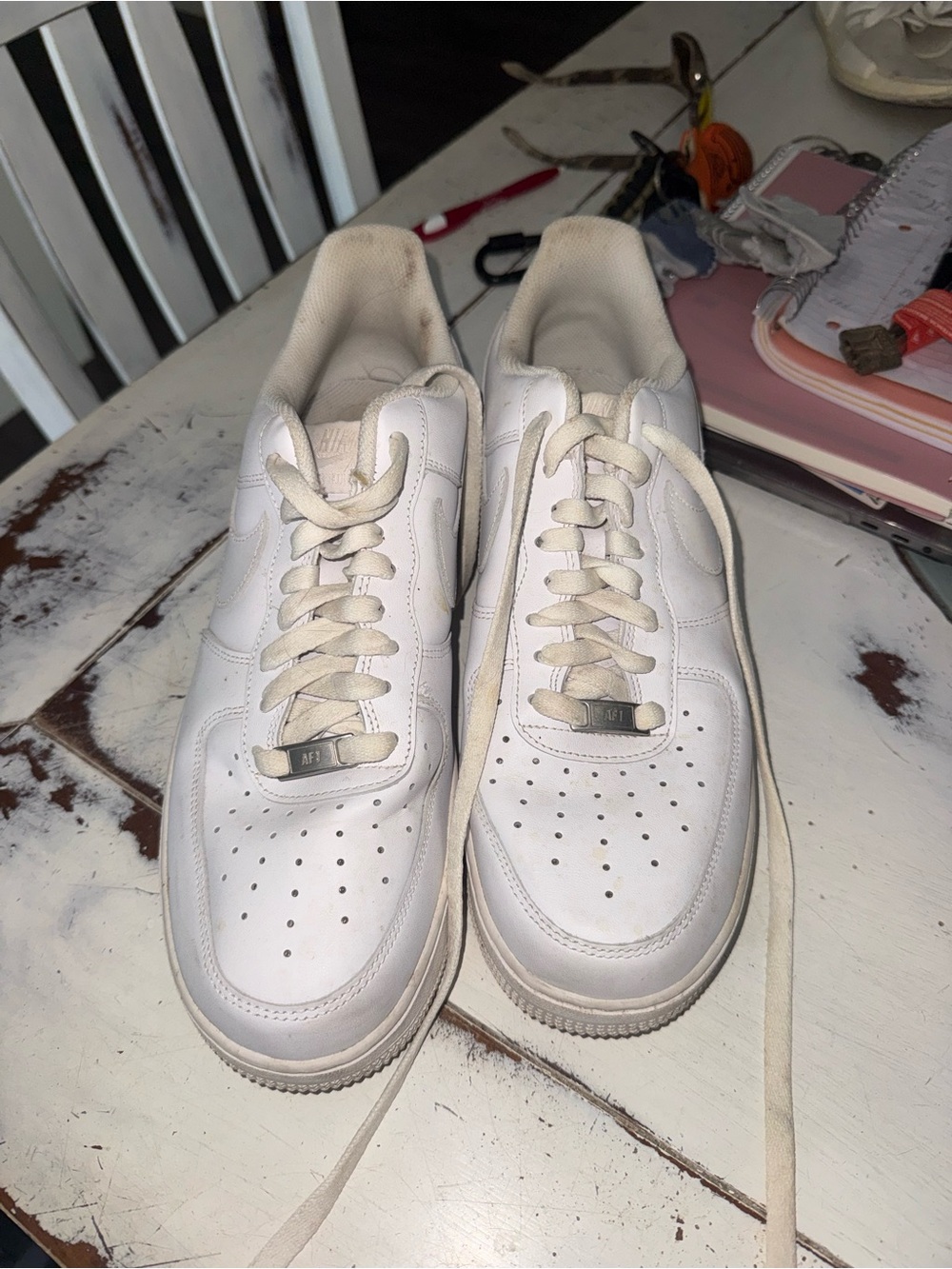 Nike White Low-Top Men's Sneakers